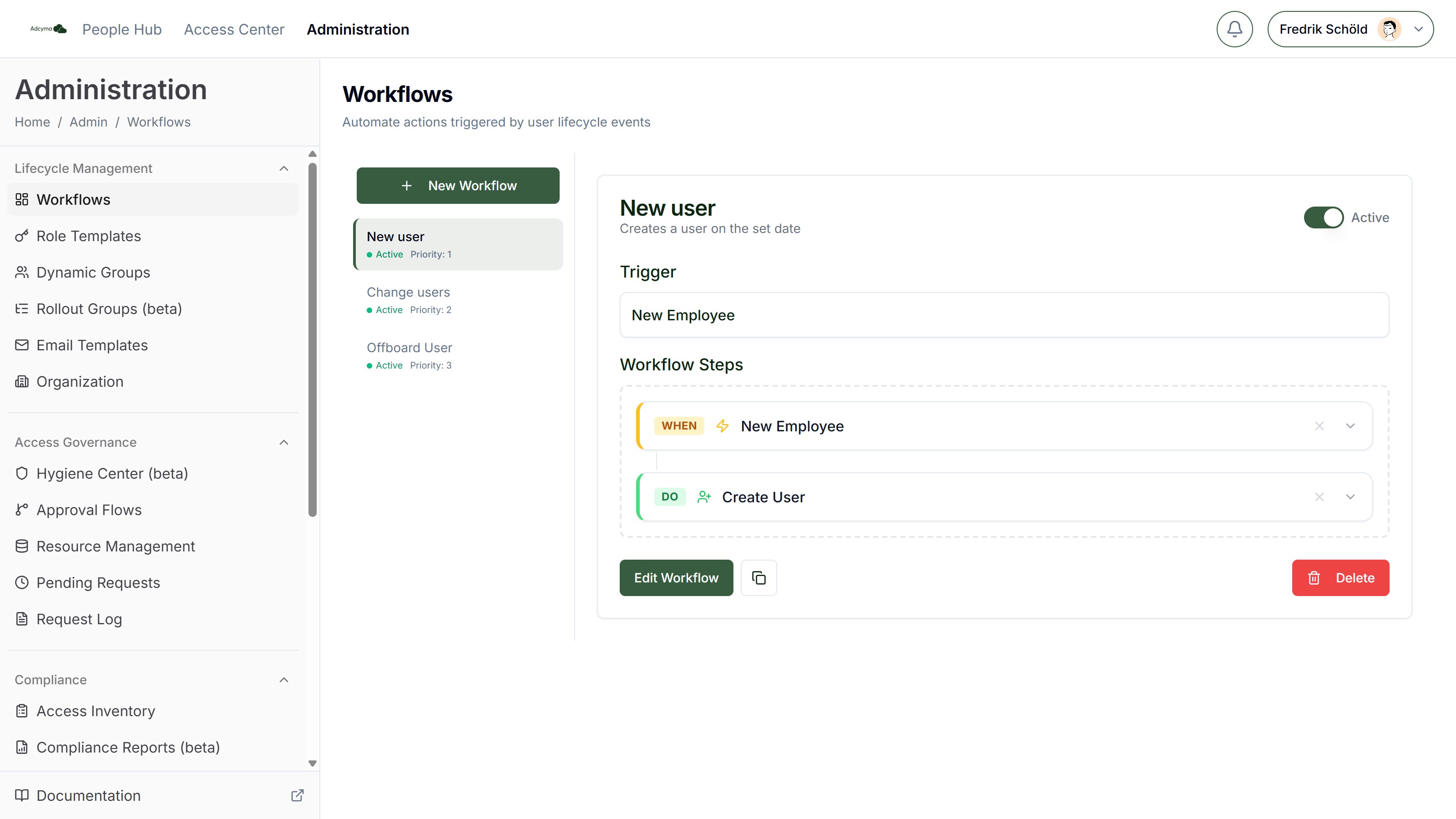Workflow overview